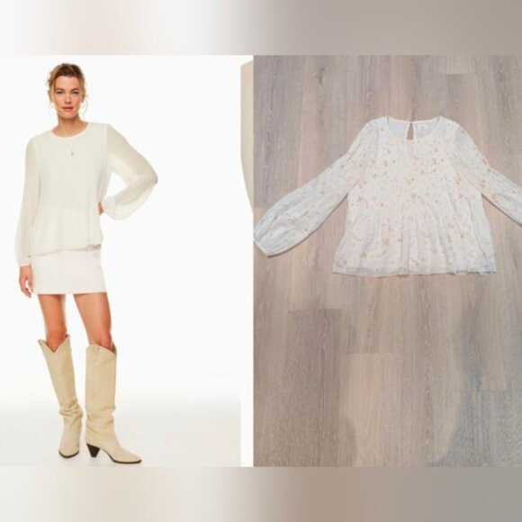 Aritzia Wilfred Daydreamer Floral Blouse - Picture 2 of 12